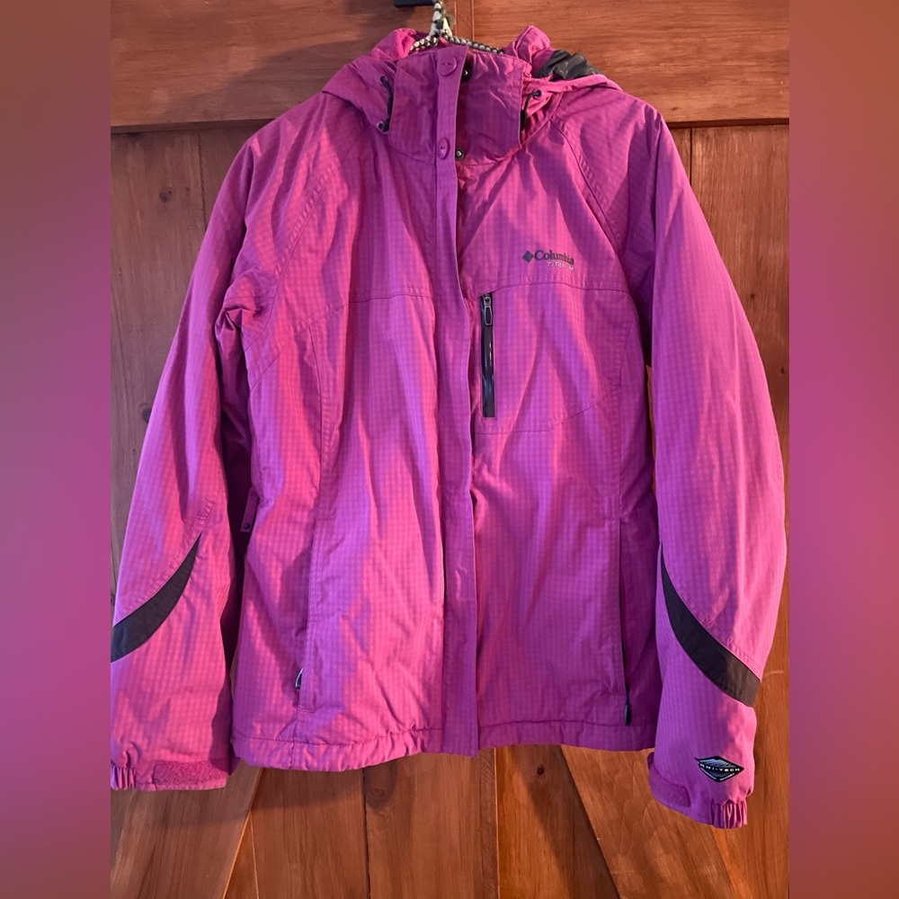 Columbia Pink Winter Jacket